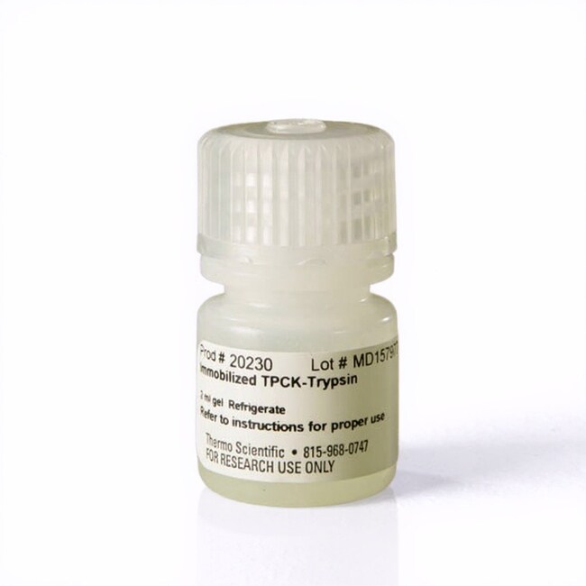固定化胰蛋白酶（经 TPCK 处理）（琼脂糖树脂）