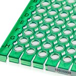 Armadillo&trade; Low-Profile PCR Strip Plate, 96 well, green