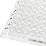 Armadillo&trade; Low-Profile PCR Strip Plate, 96 well, clear, white well
