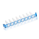 Armadillo&trade; Low-Profile PCR Strip Plate, 96 well, blue, white well