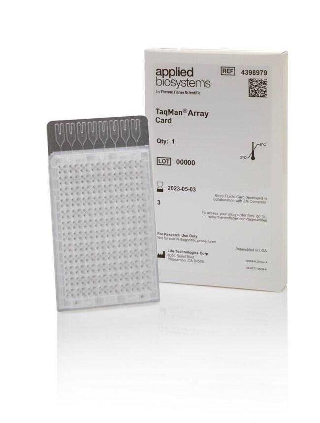 TaqMan&trade; Array Human MicroRNA A Card v2.0