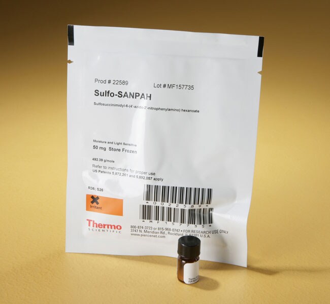 Pierce&trade; Sulfo-SANPAH，No-Weigh&trade; 规格