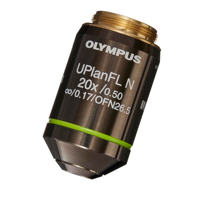 Olympus™ 20X Objective, semi-apo, 0.5NA/2.1WD