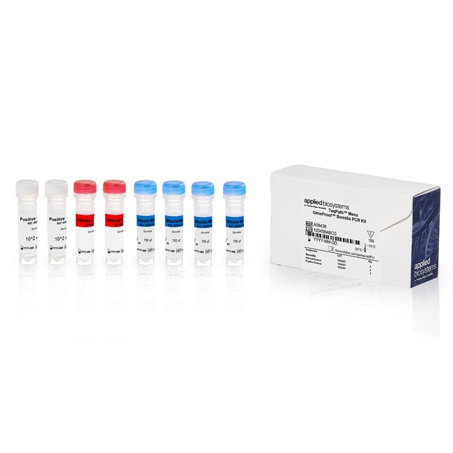 TaqPath&trade; Menu | GeneProof Borrelia PCR Kit