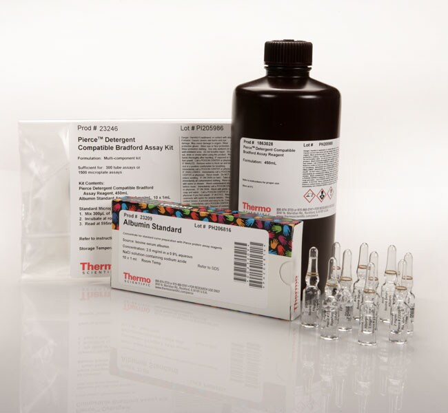 Pierce&trade; Detergent Compatible Bradford Assay Kit