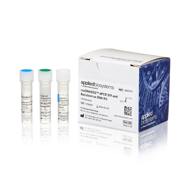 resDNASEQ&trade; dPCR Sf9 and Baculovirus DNA Kit