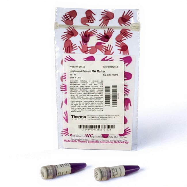 Pierce&trade; 未染色蛋白分子量标记物
