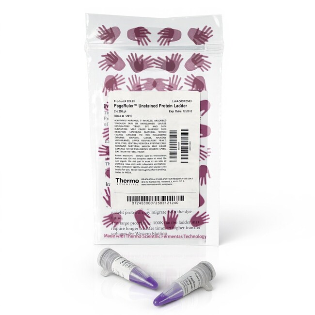 PageRuler&trade; Unstained Protein Ladder