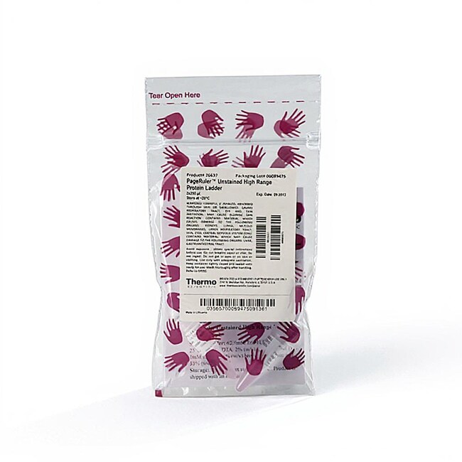 PageRuler&trade; 高分子量未染色蛋白分子量标准