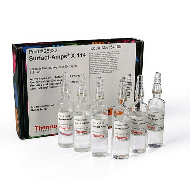 Triton&trade; X-114 Surfact-Amps&trade; 去污剂溶液