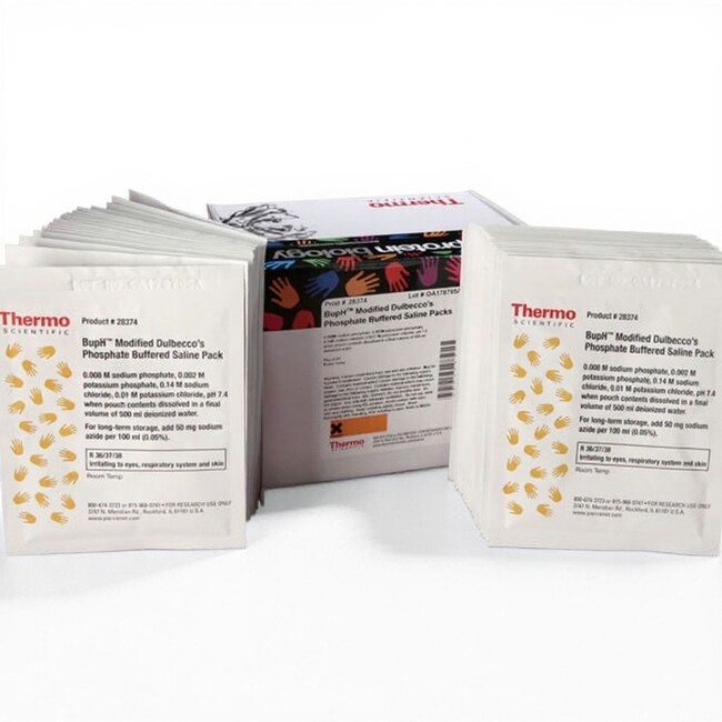 Dry-blend Buffered Packs