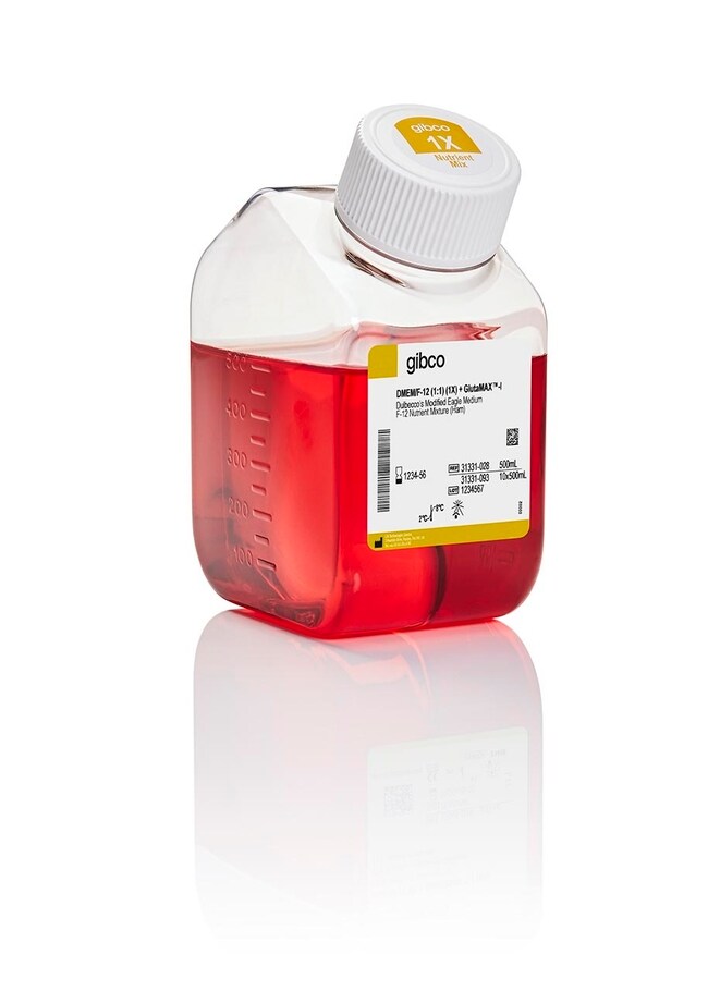 DMEM/F-12，GlutaMAX&trade; 添加剂