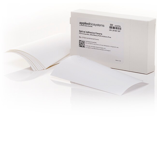 MicroAmp&trade; 光学粘性封板膜