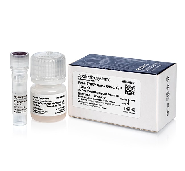 <i>Power</i> SYBR&trade; Green RNA-to-C<sub>T </sub>&trade;<i>1Step</i> 试剂盒