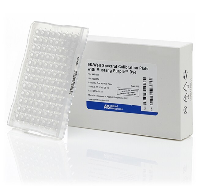 MUSTANG PURPLE&trade; 染料光谱校准板（96 孔）