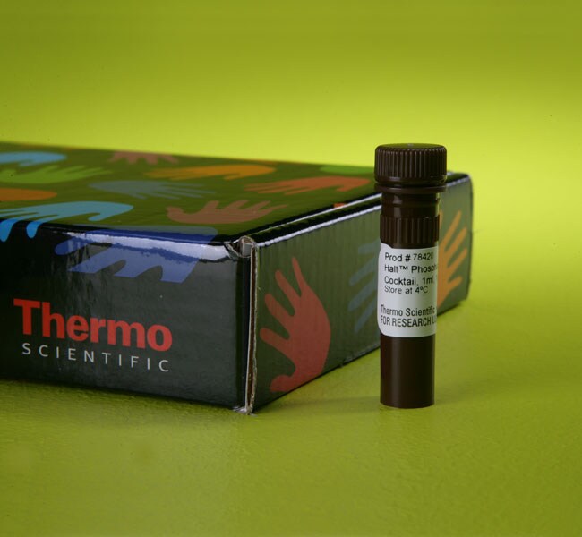 Halt&trade; Phosphatase Inhibitor Single-Use Cocktail