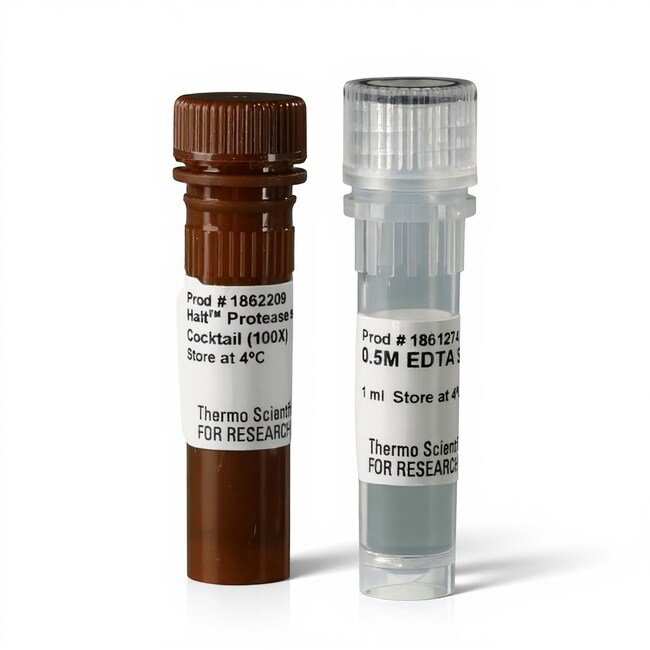 Halt&trade; 蛋白酶抑制剂混合物 (100X)