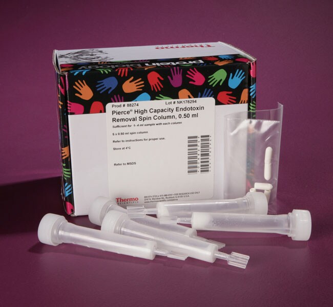 Pierce&trade; 高容量内毒素去除离心柱，0.5 mL