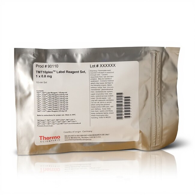 TMT10plex&trade; 同量异位标记试剂和试剂盒