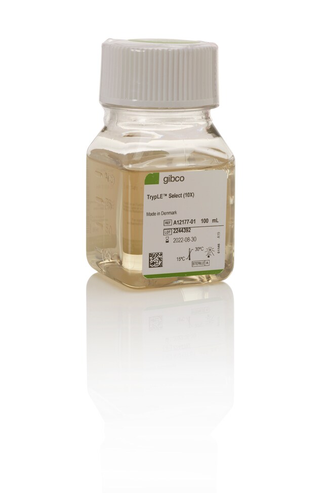 TrypLE&trade; Select 酶 (10X)，无酚红