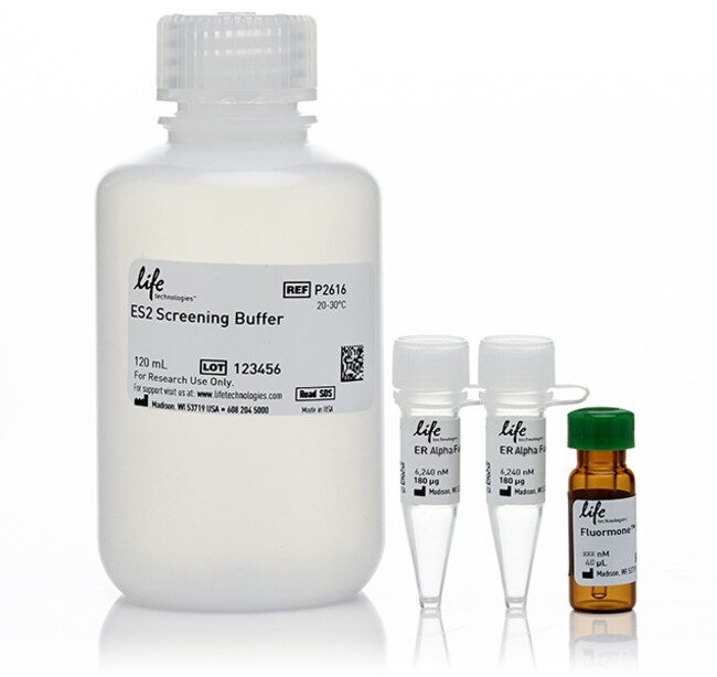 PolarScreen&trade; ER &alpha; 竞争剂检测，绿色