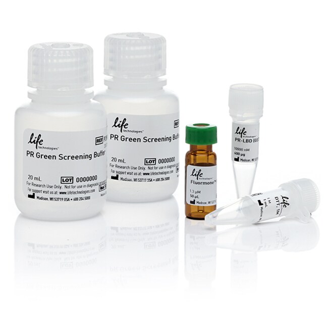 PolarScreen&trade; 孕激素受体竞争剂检测试剂盒，绿色