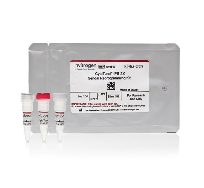 CytoTune™-iPS 2.0 仙台病毒重编程试剂盒