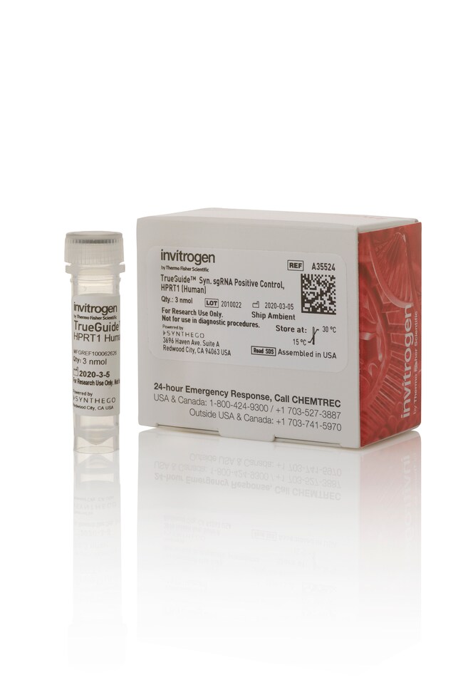 TrueGuide&trade; sgRNA Positive Control, HPRT1 (human)