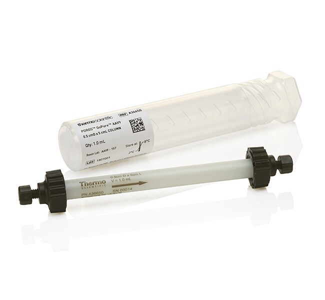POROS&trade; GoPure&trade; AAV9 Pre-packed Column, 0.5 x 5 cm, 1 mL
