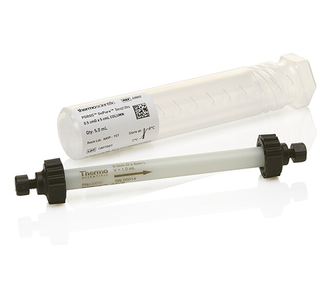 POROS&trade; GoPure&trade; Benzyl Ultra 预填充层析柱，0.8 x 10 cm，5 mL