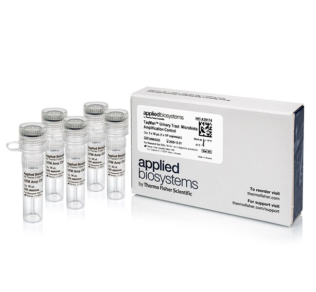 TaqMan&trade; 尿道微生物群扩增对照品