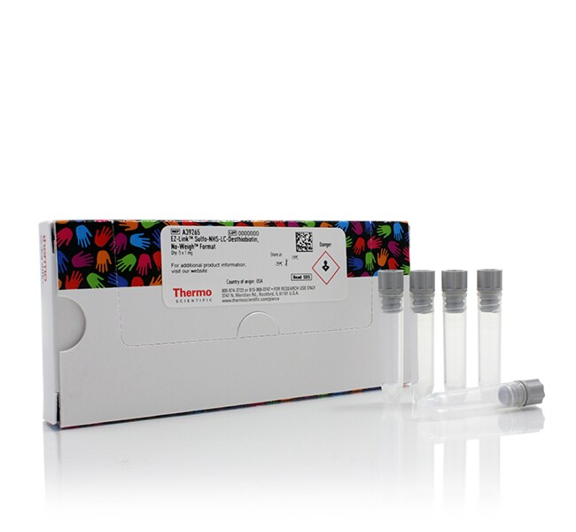 EZ-Link&trade; Sulfo-NHS-LC-脱硫生物素，No-Weigh&trade; 规格