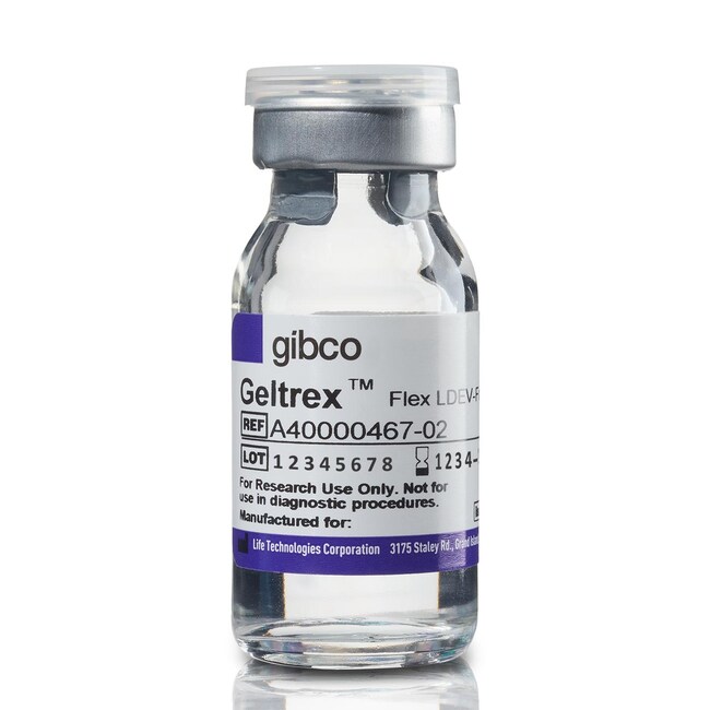 Geltrex&trade; Flex LDEV-Free Reduced Growth Factor Basement Membrane Matrix