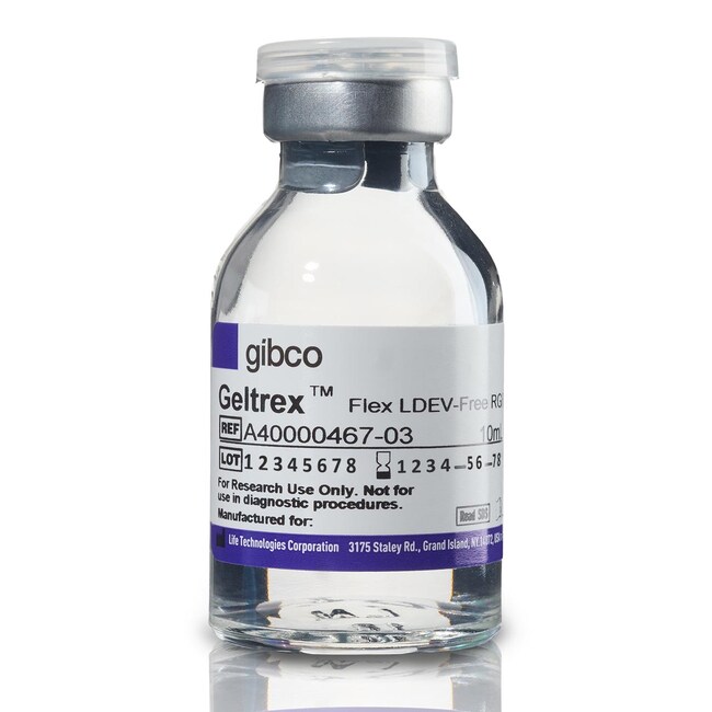 Geltrex&trade; Flex LDEV-Free Reduced Growth Factor Basement Membrane Matrix