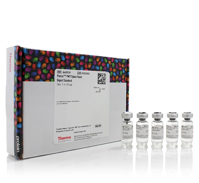 Pierce&trade; TMT11plex 酵母消化标准品