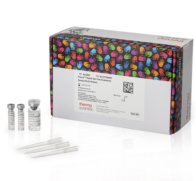 Pierce™ Rapid Gel Clot Endotoxin Assay Kits