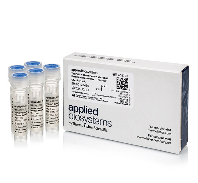 TaqPath&trade; BactoPure&trade; 微生物检测预混液，无 Rox
