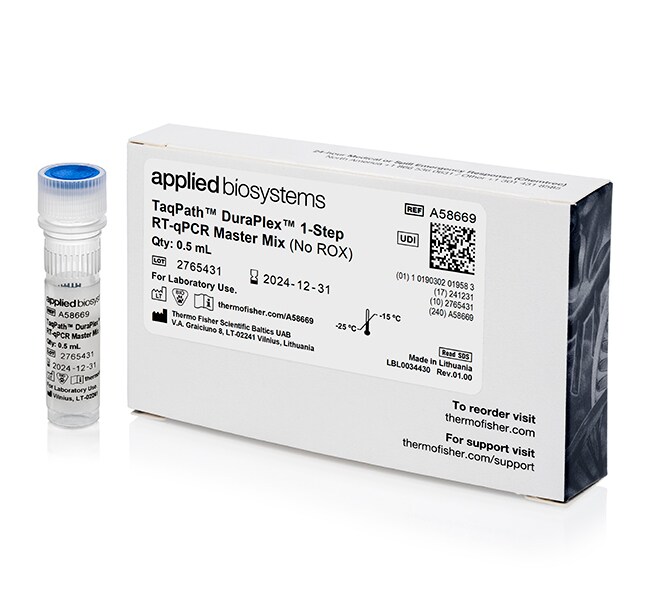 TaqPath&trade; DuraPlex&trade; 1-Step RT-qPCR Master Mix, no ROX&trade;