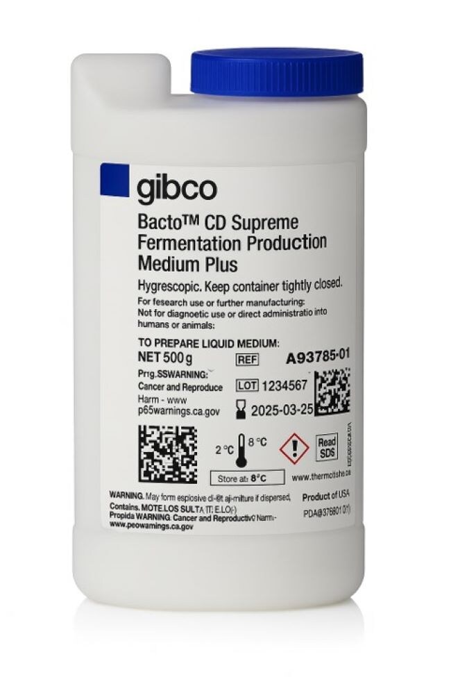 Bacto™ CD Supreme Fermentation Production Medium Plus