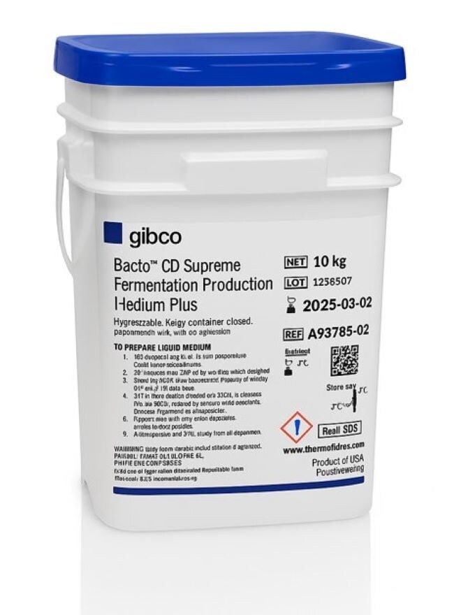 Bacto™ CD Supreme Fermentation Production Medium Plus