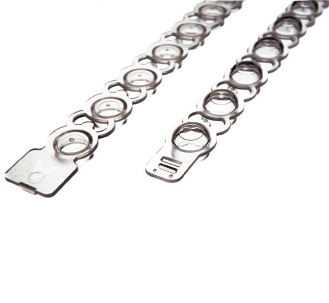 圆顶 PCR 盖（8 联排管）