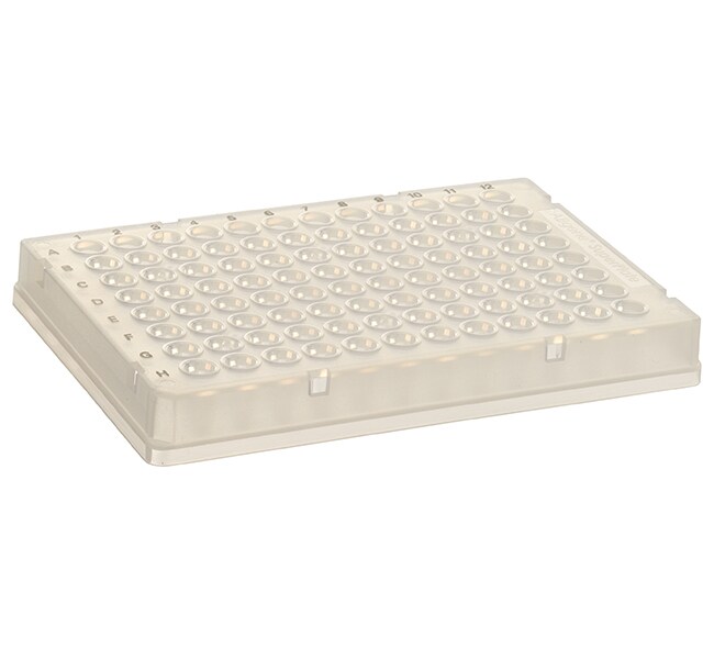 SuperPlate PCR 板,96 孔,矮型,裙边