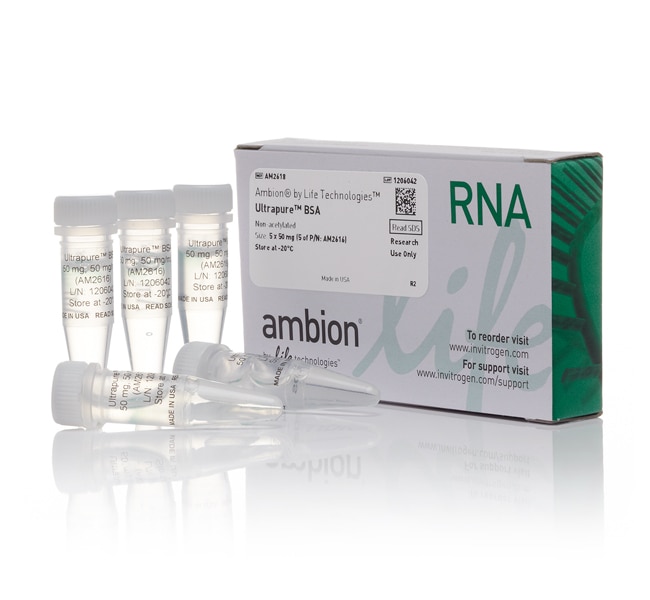 UltraPure&trade; BSA (50 mg/mL)