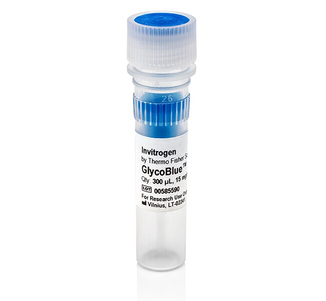 GlycoBlue&trade; Coprecipitant (15 mg/mL)