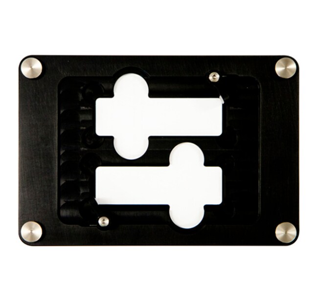 适用于自动载物台的 EVOS&trade; 容器支架，2 个 25 x 75 mm 玻片