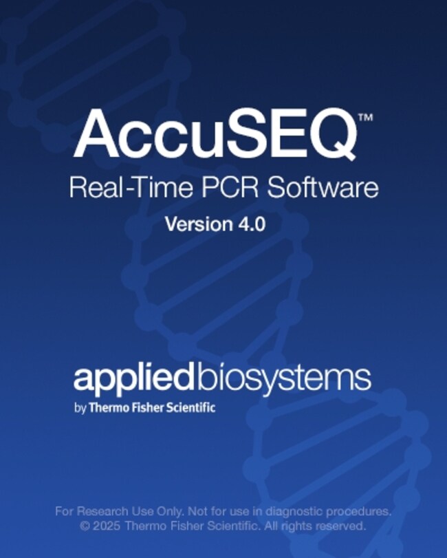 AccuSEQ™ Real-Time PCR Detection Software v4.0