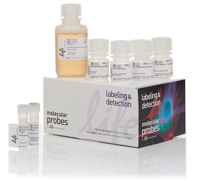 Click-iT&trade; EdU Pacific Blue&trade; Flow Cytometry Assay Kit