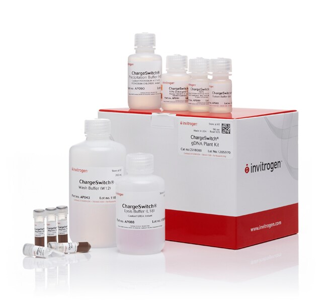 ChargeSwitch&trade; gDNA 植物试剂盒