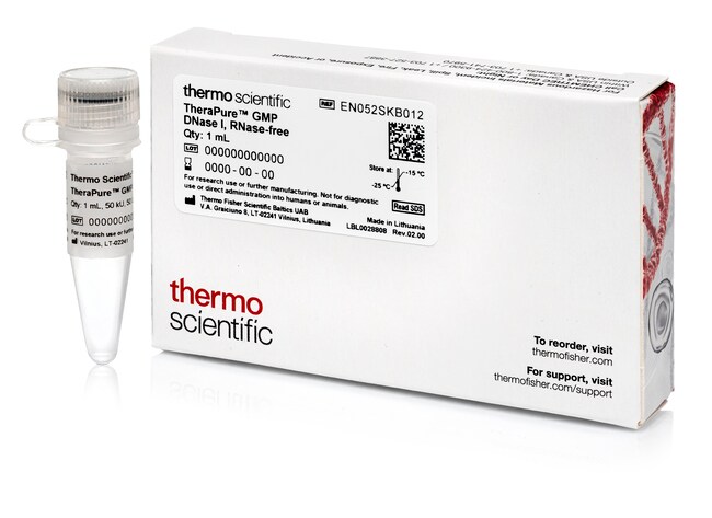 TheraPure&trade; GMP DNase I, RNase-free (50 U/&mu;L)