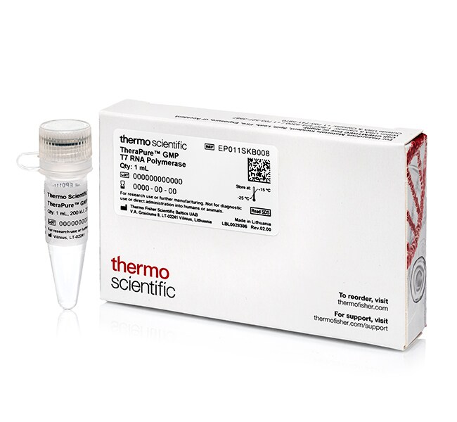 TheraPure™ GMP T7 RNA 聚合酶,200 U/μL